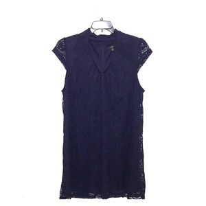 R&K navy blue dress.